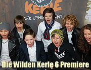 Deutschland Film-Premiere von "Die Wilden Kerle - Die Legende lebt!" im mathäser Kino am 31.01.2016. Die Wilden Kerle 6 starten am 11.02.2016 im Kino. (©Foto: Martin Schmitz)